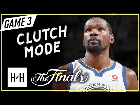 Kevin Durant Full Game 3 Highlights vs Cleveland Cavaliers in 2018 NBA Finals - CLUTCH MODE!