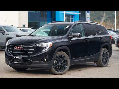 2020 GMC Terrain AWD SLT in Black for sale at Salmon Arm Chevrolet Buick GMC in Salmon Arm, BC