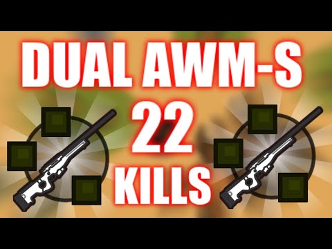 FINDING DUAL AWM-S || 22 Kill Solo Duo || Pro Surviv.io Gameplay!