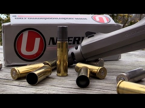 Shooting the 700 grain Underwood Ammo from the 500 S\u0026W revolver