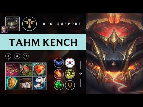 Tahm Kench Support vs Soraka - KR Diamond Patch 25.24
