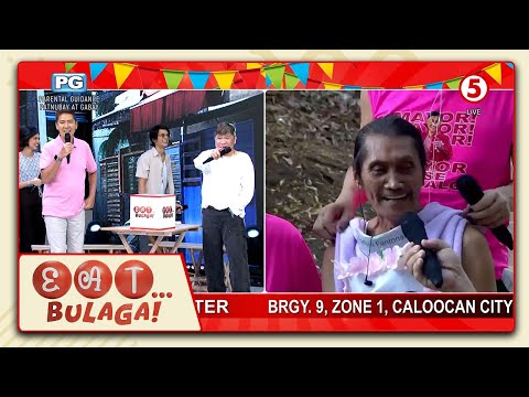 Eat Bulaga Si Tatay Porfirio ng Brgy. 9, Zone 1, Caloocan City ang na-'Sugod Bahay, Mga Kapatid'!