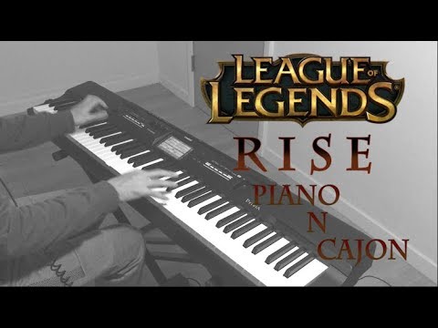 RISE (Piano & Cajon cover by Elijah Lee) I Worlds 2018 - League of Legends