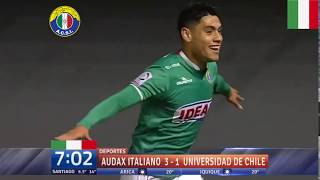 Audax Italiano 3 - 1 U. De Chile | Campeonato Apertura 2015