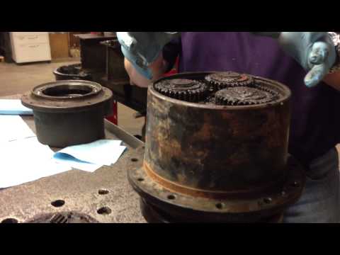 Mini Excavator Final Drive Repair