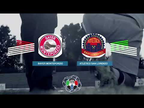 LEGACALCIO8 STAGIONE 21/22 SERIE B: BAYER MONTEPORZIO - ATLETICO SAN LORENZO