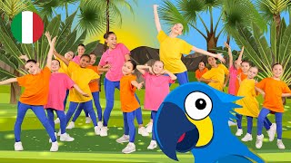 Alman Kids Crew &amp; Luli Pampín 🦜 IL BALLO DEL PAPPAGALLO 🦜