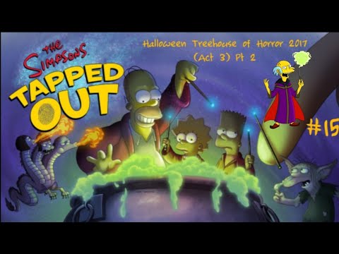 The Simpsons: Tapped Out [230] Halloween Treehouse of Horror Update (2017) Pt 15 {Lord Montymort}