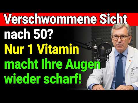Verschwommene Sicht ab 50? Dieses eine Vitamin kann Ihr Sehvermögen schnell verbessern