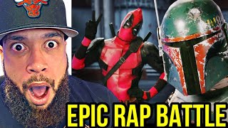 Deadpool vs Boba Fett. Epic Rap Battles of History First Time REACTION! W/ @joeesparks7