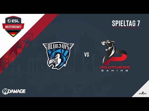 CS:GO - BLUEJAYS vs PANTHERS Gaming - ESL Frühlingsmeisterschaft 2019 - Tag 7 - Mirage