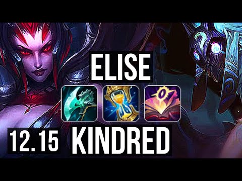 ELISE vs KINDRED (JNG) | 11/1/15, 300+ games, Dominating | KR Master | 12.15