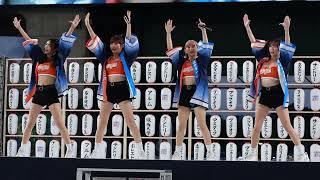 【台湾チア】2024.7.13 ライオンズ夏祭りで登峰造極（統一獅チャンステーマ）#unigirls #cheerleader #joy #斐棋 #賴賴 #瑟七