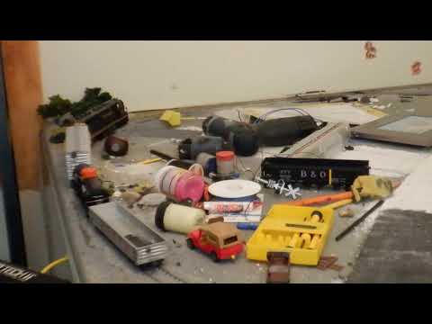 my model train lay out