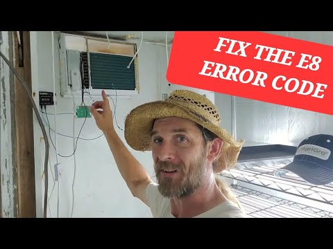YouTube video about: What does e8 mean on air conditioner?