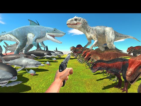 I Helped Aquatics and King Shark Defeat Carnivores Dinosaurs