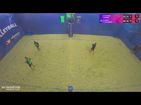 19:15 A. Pasazhin / I. Datsiuk - B. Isakov / D. Svyrydenko 05.12.2022 | Winners Beach Volleyball