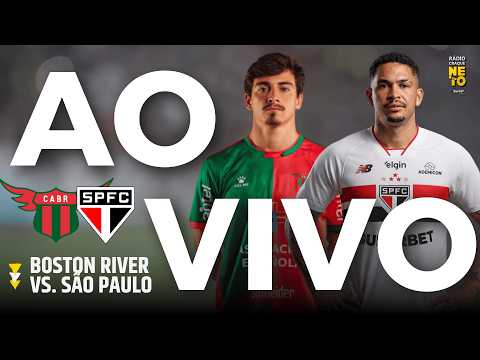 Boston River (URU) x São Paulo com RENAN | AO VIVO | Sul-Americana 2026 | Rádio Craque Neto