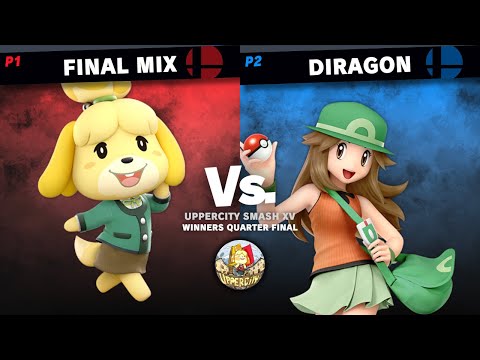 UpperCity Smash XV - Final Mix (Isabelle) vs Diragon (Pokèmon Trainer) - Winners Quarter-Final.
