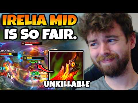 Irelia Mid is so fair! Bruiser items aren't OP! Tank entire teams and still kill everyone!