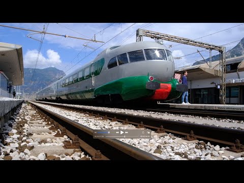 Con l'ETR 252 Arlecchino a Gemona del Friuli (e piccolo omaggio alla belle cittadina friulana)