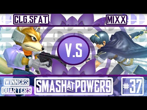 SAP9 #37 - CLG. | SFAT (Fox) VS mixx (Marth) - Winners Quarters
