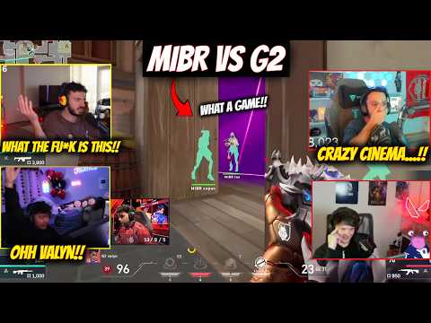 FNS, Tarik S0m & Sliggy React to MIBR vs G2 Best Moments in VCT Kickoff