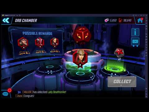 Lady Deathstrike Orb Opening