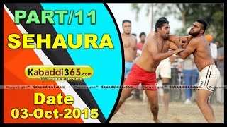 (1) Sehaura (Ludhiana) Kabaddi Tournament 3 Oct 2015