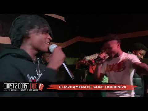 GlizzDaMenace $aint Houdini2X Performs at Coast 2 Coast LIVE | NYC All Ages 12/15/19