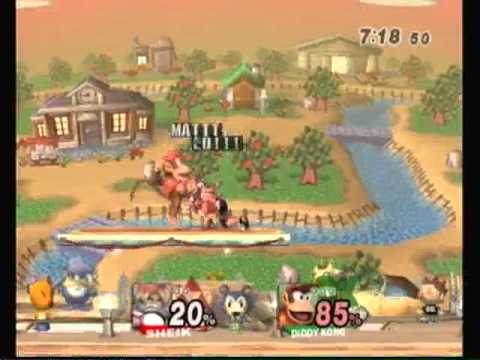Ed (Sheik) vs Mattt (Diddy Kong) Set 2 - Tampafest 3