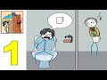 Skip Troll WEEGOON The Stickman Brain Puzzle Game All Levels 1 30 Gameplay Walkthrough Part 1