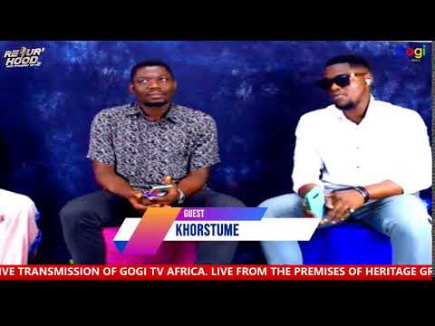 REP UR' HOOD ON GOGI STRAIGHT DE MIC - GOGI TV LIVE TRANSMISSION