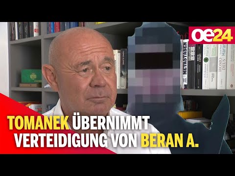 Terror-Pläne: Tomanek übernimmt Verteidigung von Beran A.