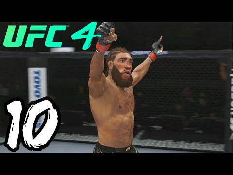 UFC 4 Flyweight Career Mode Walkthrough Part 10 - HIGH FIGHT IQ