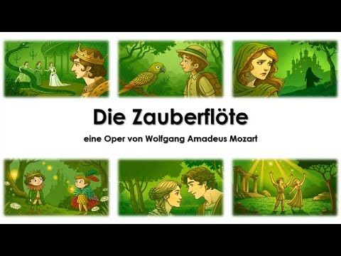 Wolfgang Amadeus Mozart – Die Zauberflöte einfach und kurz erklärt