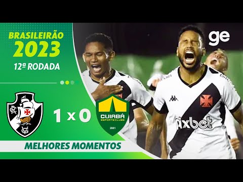 Gols e lances de Vasco da Gama x Cuiabá