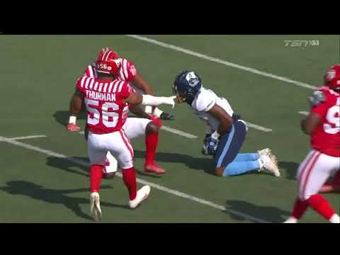 August 7, 2021 - CFL - Toronto Argonauts @ Calgary Stampeders