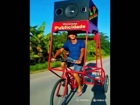 Bicicleta de som propaganda comercial Cidade de Mara Rosa Goiás BikeSom Publicidades LP