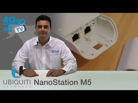 Maršrutizatorius Ubiquiti NanoStation M5 (NSM5- EU) video