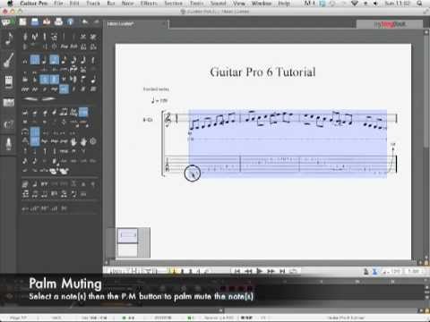 Guitar Pro 6 Tutorial - The Basics