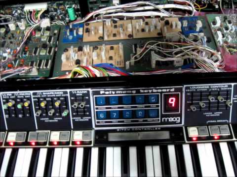 Synthpro's New Polymoog Restoration (Video# 5)