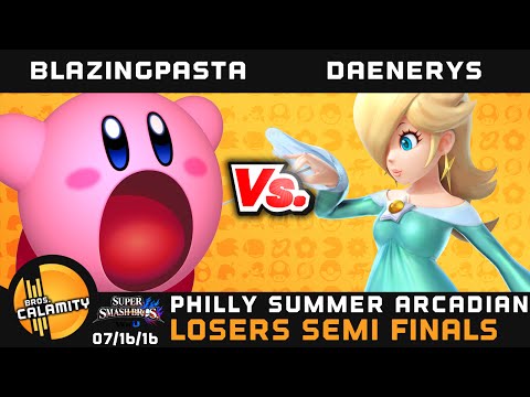 PSA | BlazingPasta (Kirby) vs Daenerys (Rosa) - Losers Semi Finals - Smash Wii U Customs