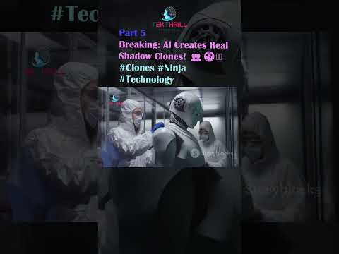 Breaking: AI Creates Real Shadow Clones! 👥🌑 #Clones #Ninja #Technology #ScienceFiction Part 5