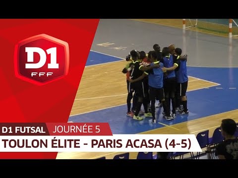 J5: Toulon Elite Futsal - Paris ACASA (4-5)