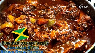 Jamaican Brown Stew Chicken