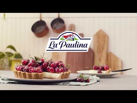 TARTA DE LIMÓN Y CEREZAS