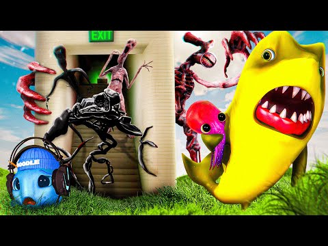 Doodle and Arkey Escape The BACKROOMS.. (Full Movie)