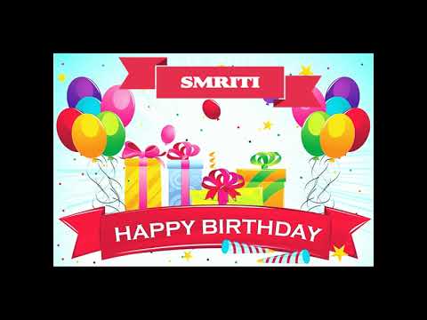 HAPPY BIRTHDAY SMRITI BY Easy Wish