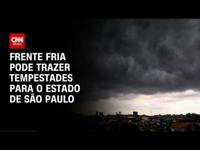 Meteorologista: Frente fria deve ir embora na terça | AGORA CNN